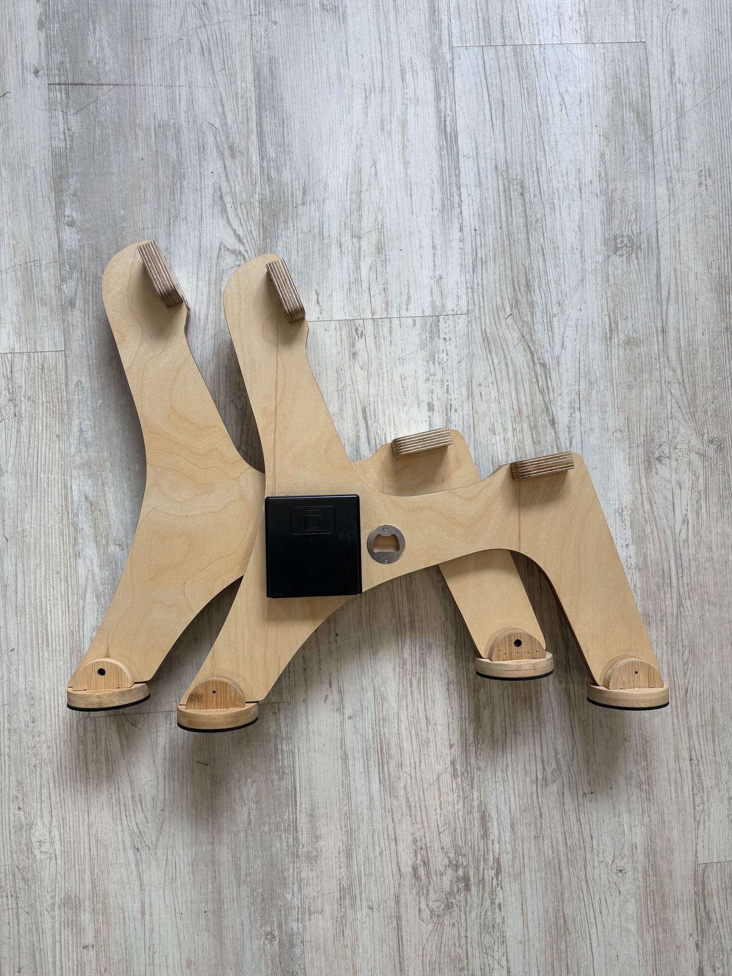 Premium Wooden Bench Leg Set