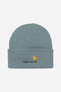 Carhartt WIP American Script Beanie - Ash Blue (I034235.33E.XX)