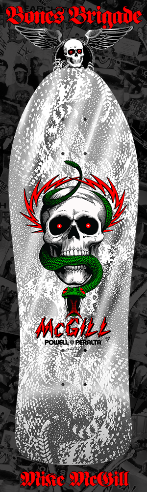 Powell Peralta Mike McGill 10" Deck – Bones Brigade Series 17 (Limited Edition)