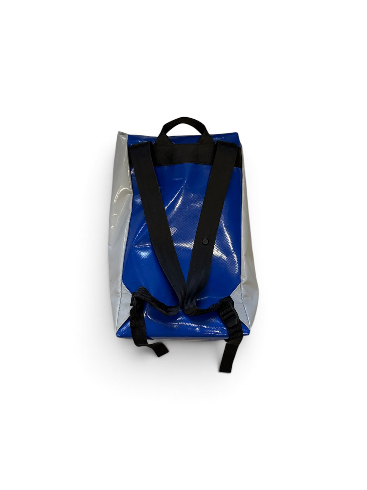 NOW.Studio Rucksack Blau/Silber – Bild 3