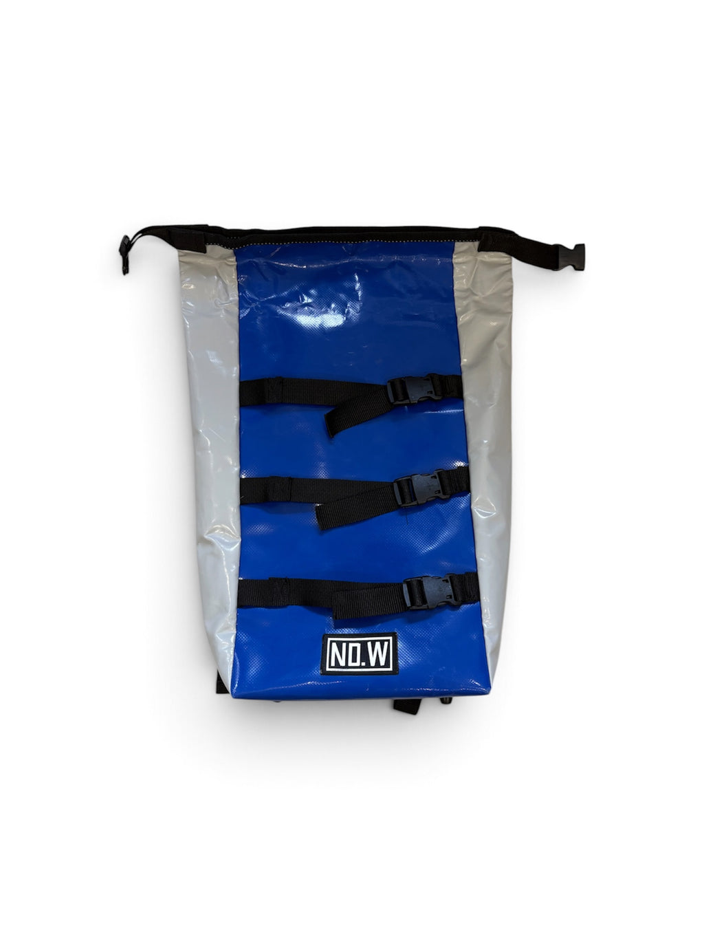 NOW.Studio Rucksack Blau/Silber – Bild 2
