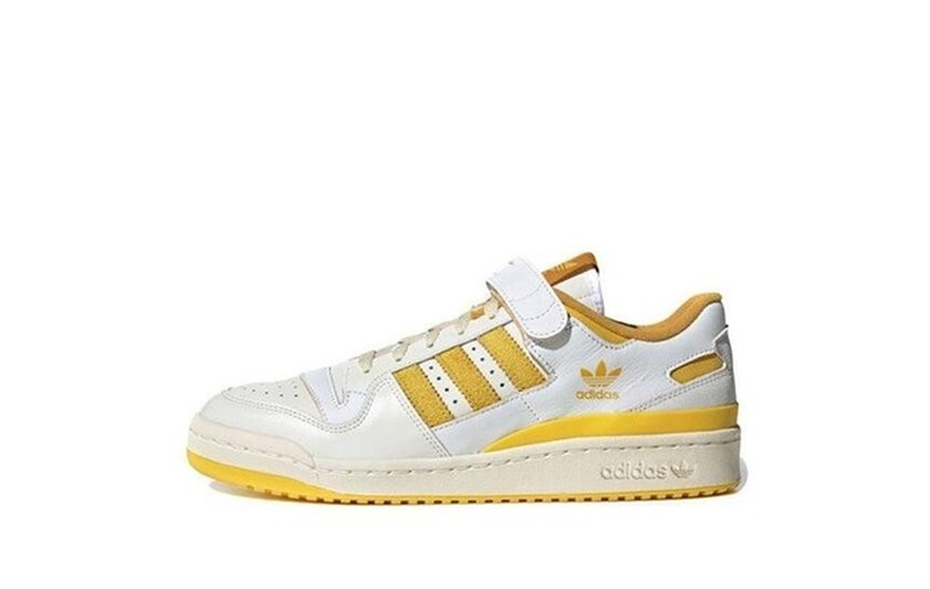 Adidas Forum 84 Low White/Yellow - Größe 38 2/3