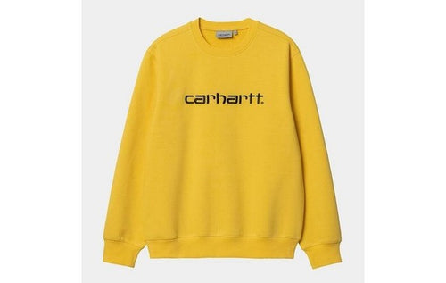 Carhartt WIP Crewneck Buttercup/Black - S