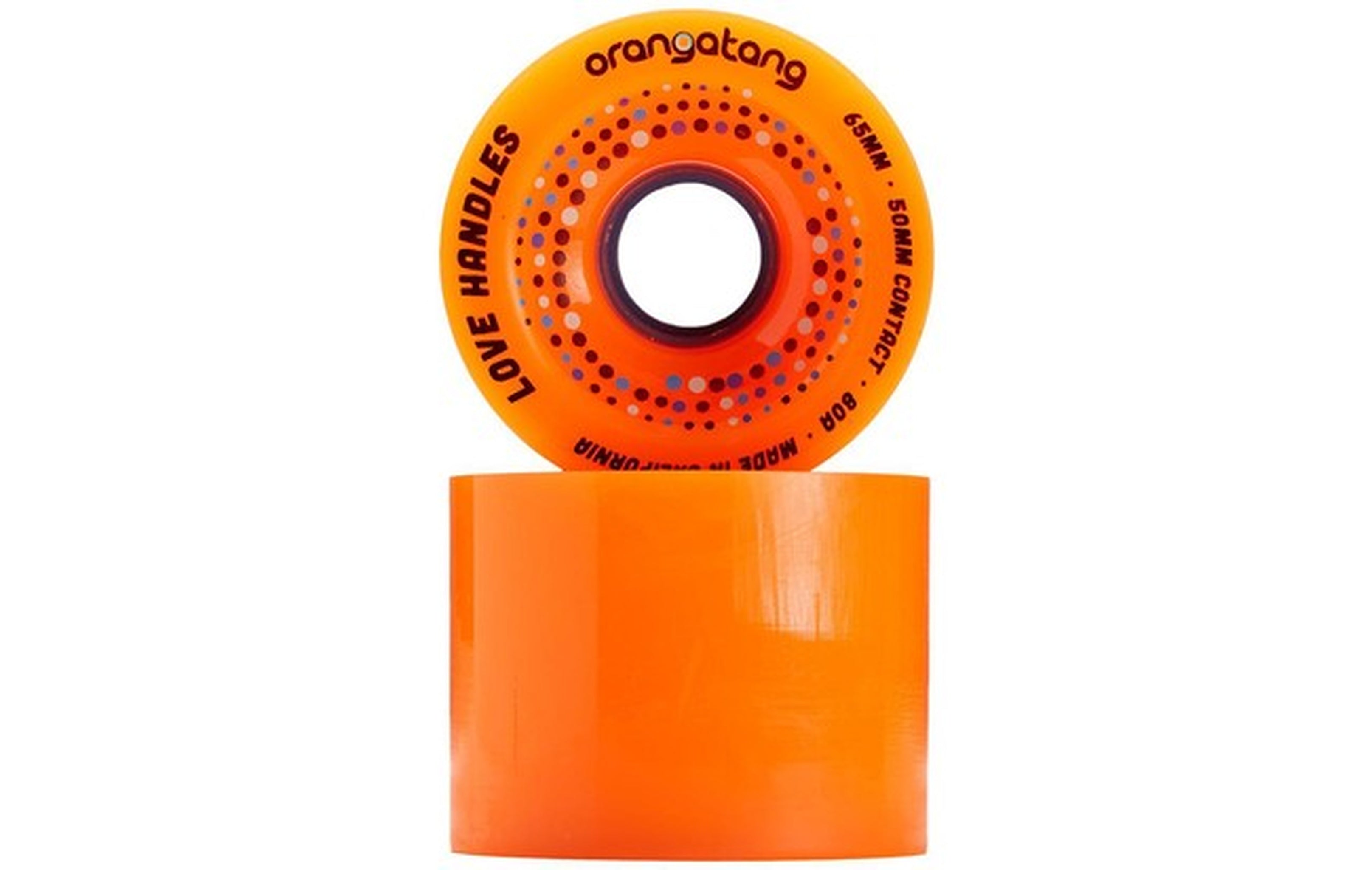 Orangatang Love Handles 65mm Orange 80a
