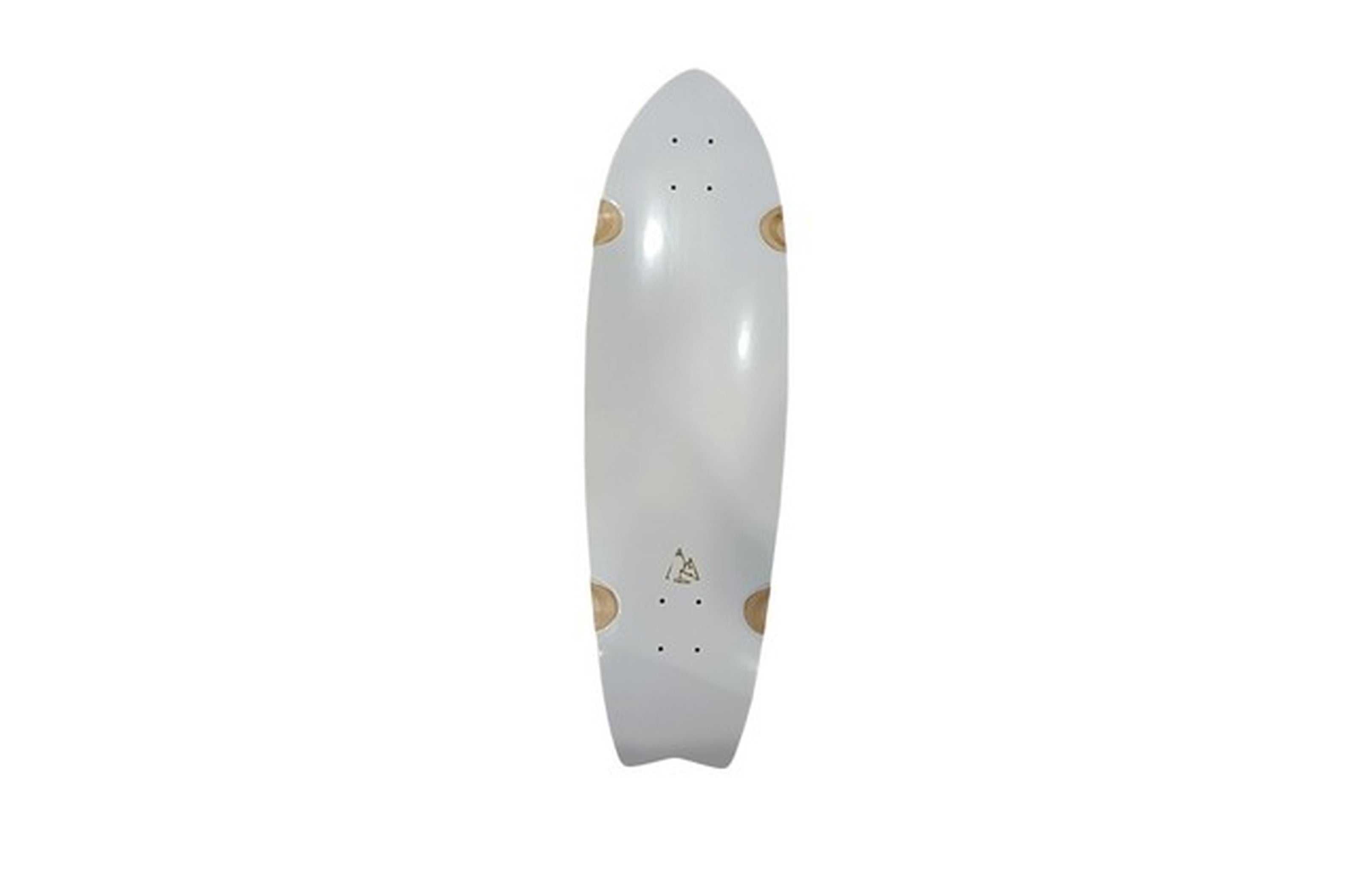 Premium Pure White 32 Surfskate Deck
