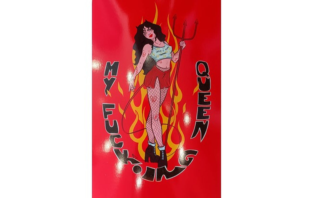 Premium X Dean is Home - My fucking Queen 9,75 Skateboard Deck Limited Edition