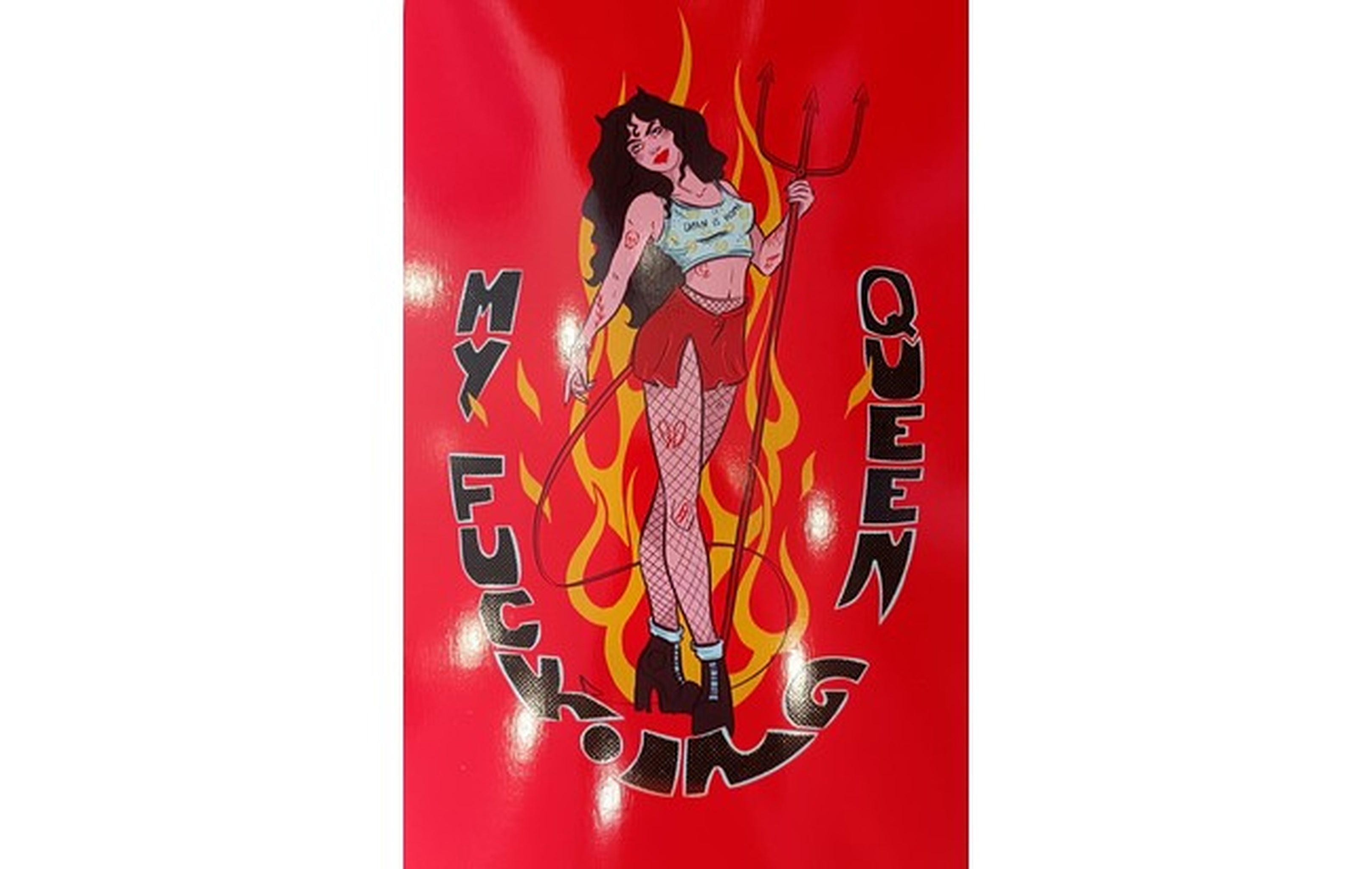 Premium X Dean is Home - My fucking Queen 9,75 Skateboard Deck Limited Edition