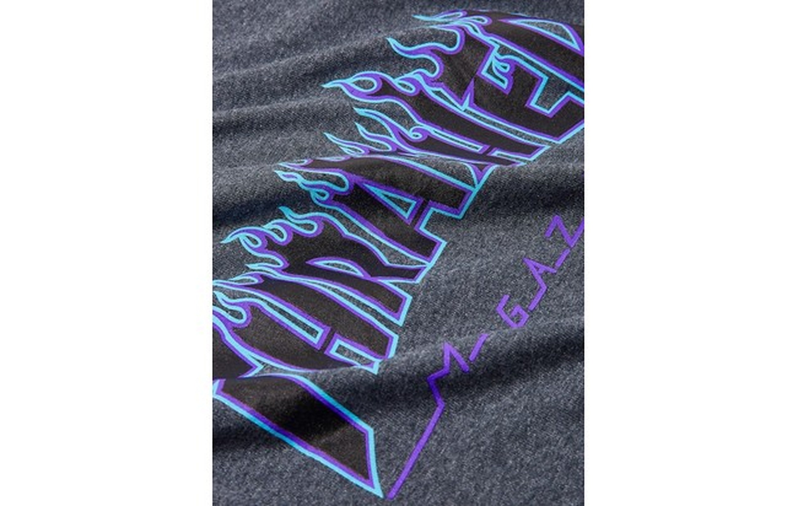 Thrasher Flame Logo T-Shirt Dark Heather - M