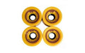 Ura Wheels 66mmx51 Mustard shr 80a Yow Wheels Pack