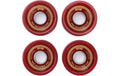 Ura Wheels 66mmx51mm  Ketchup shr 82a Yow Wheels Pack Set