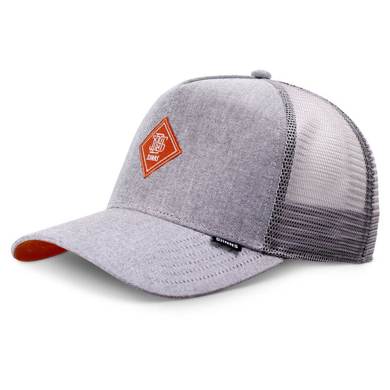 Djinns HFT Cap OxfordContra Light Grey/Rust
