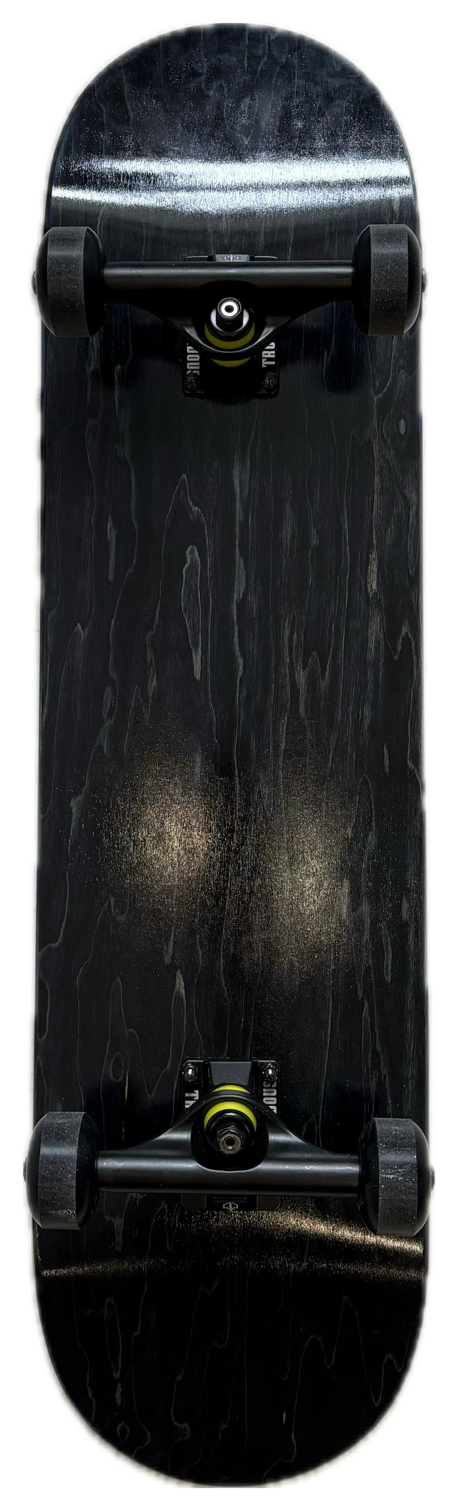 Premium Black Beauty Skateboard Hollow 8.25
