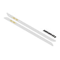 Santa Cruz Slimline HSR Rails - White