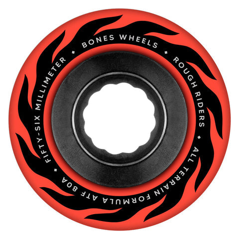 Bones Wheels ATF Rough Riders „Eternal Flame" 56 mm 80A (rot)