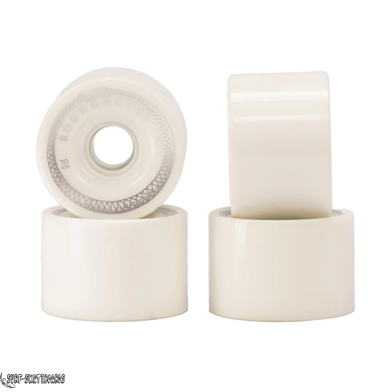 Carver Roundhouse Mag Wheels - Shell White 70mm / 78A