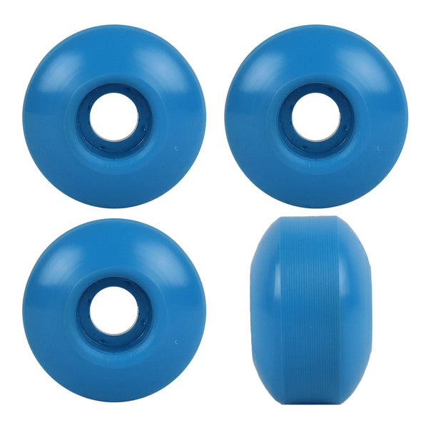 Wheels Premium Blank Skateboard Rollen - Blau 99A 54mm