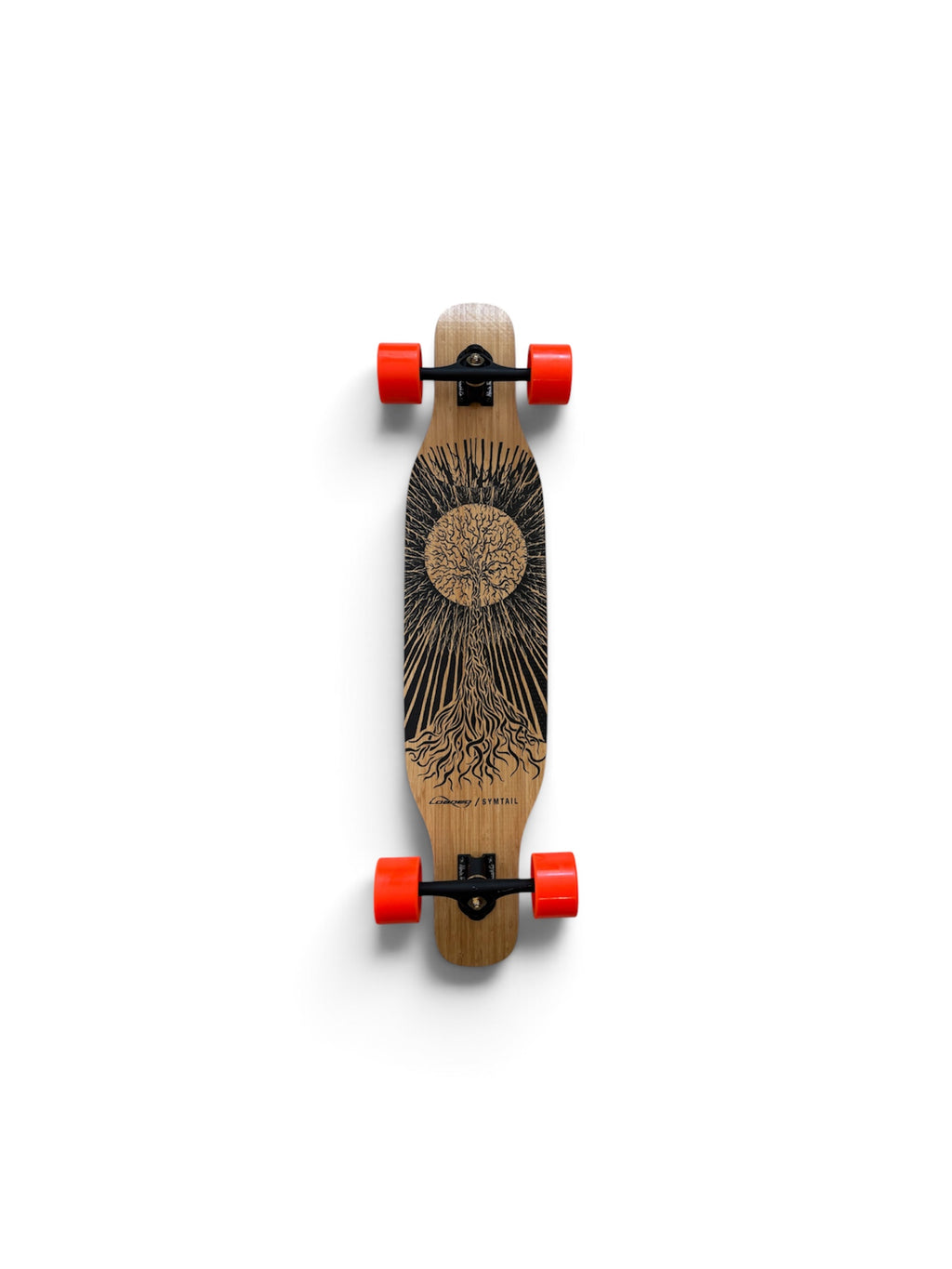 Loaded Symtail Flex 1 – Custom Complete (Paris V3 180mm, Orangatang Caguama 80A)