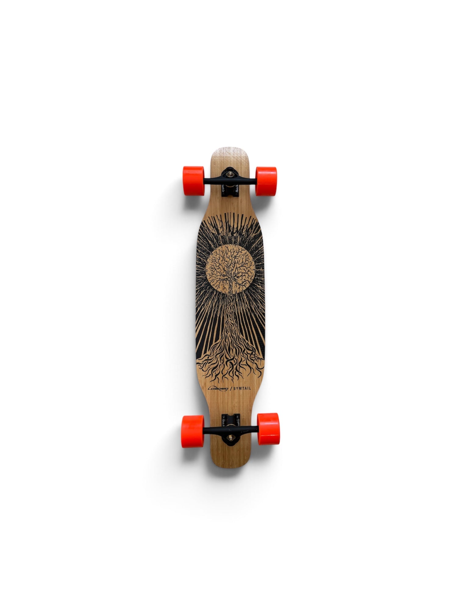 Loaded Symtail Flex 1 – Custom Complete (Paris V3 180mm, Orangatang Caguama 80A)
