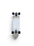 Premium Pure White V4 32" C7 Hollow - Premium Longboards (Surfskate Complete)