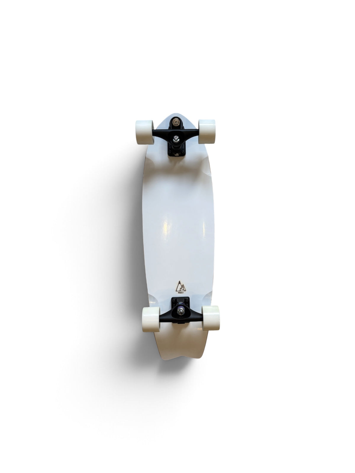 Premium Pure White V5 Surfskate (C7 Hollow) – Black & White Edition