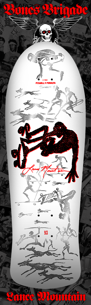 Powell Peralta Lance Mountain (Bones Brigade Series 17) 9.95" Deck