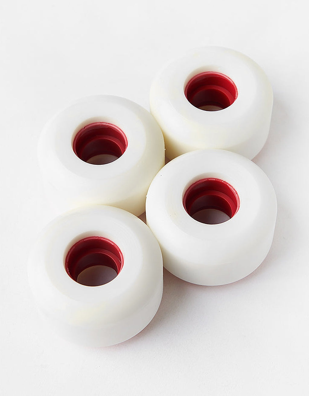 Ricta Clouds 86A Skateboard-Rollen – 53 mm (White / Red)