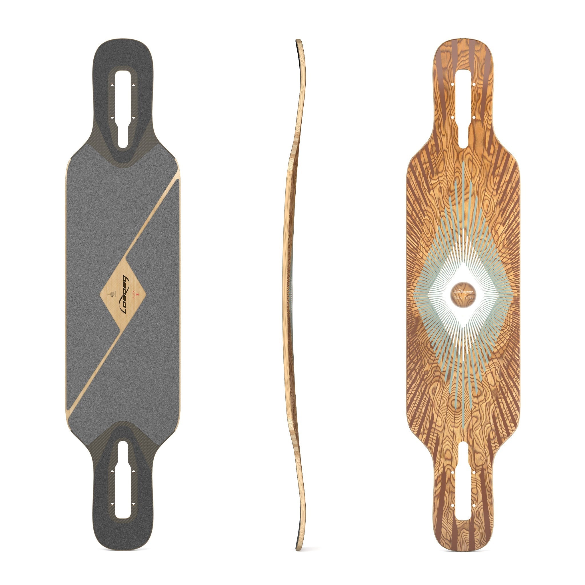 Loaded Tan Tien Prism Deck 39" (Flex 1)