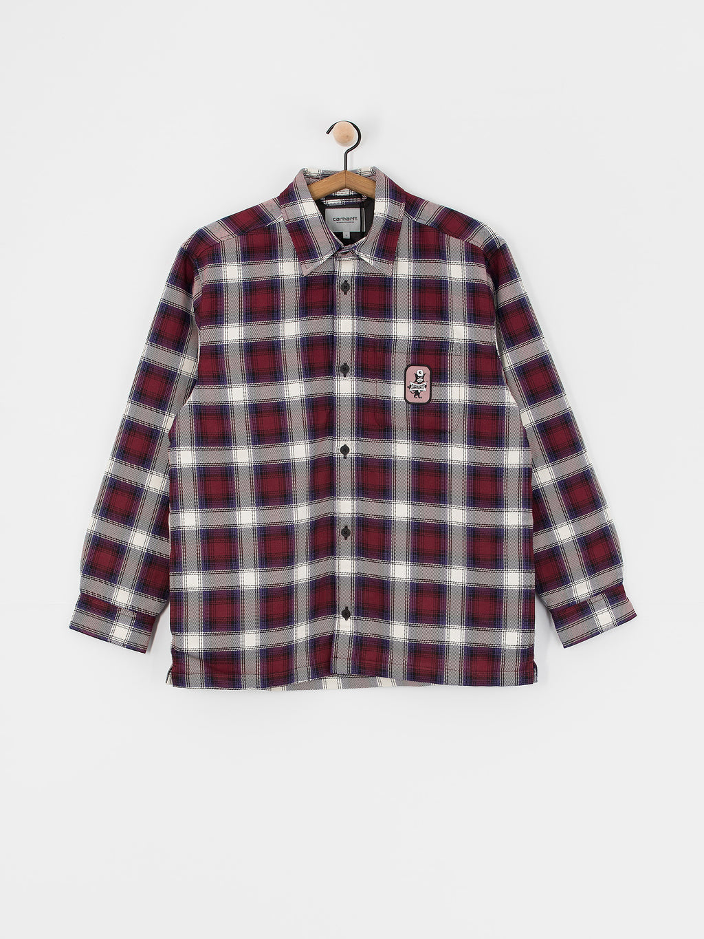 Carhartt WIP Monahan Shirt Jacket (Monahan Check / Malbec)