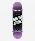 Santa Cruz Other Dot Gradient Full Purple/Black 8.0" Complete Skateboard
