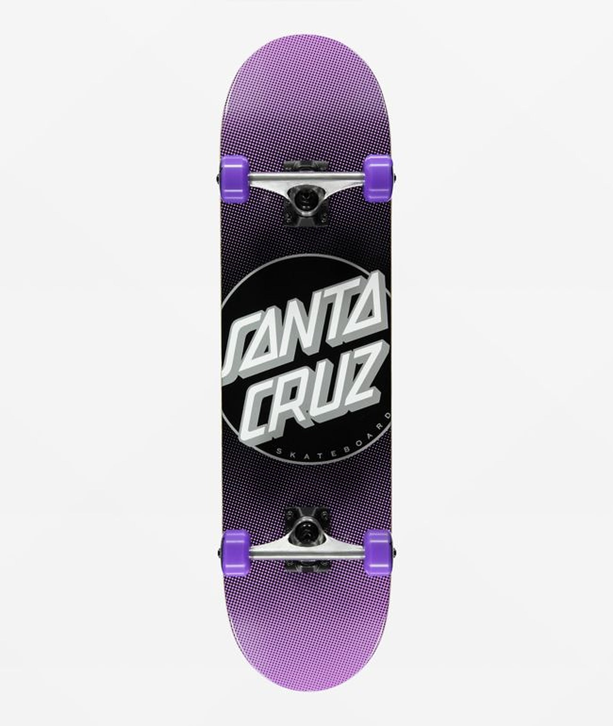 Santa Cruz Other Dot Gradient Full Purple/Black 8.0" Complete Skateboard