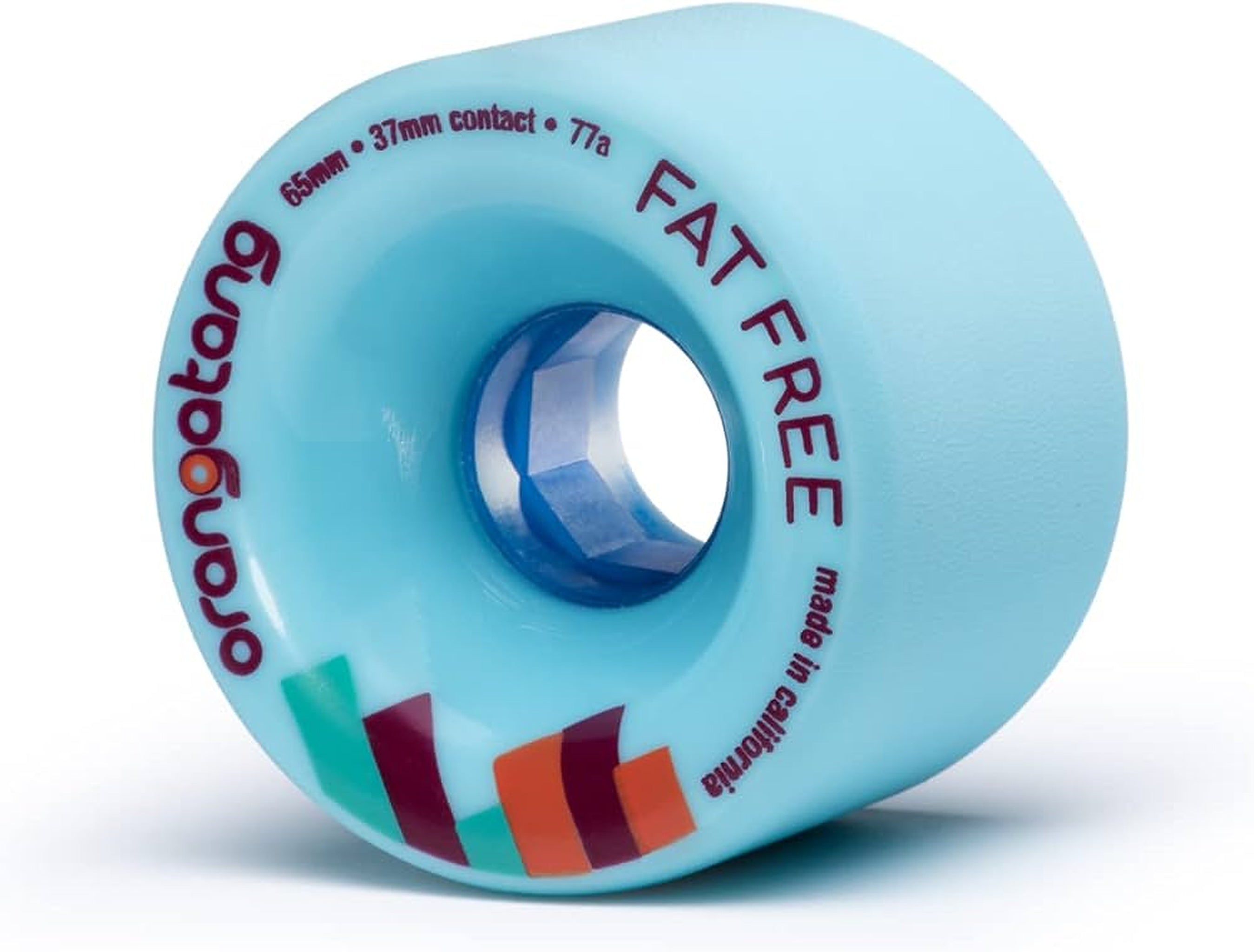 Orangatang Fat Free 65mm (Blau) - 77A
