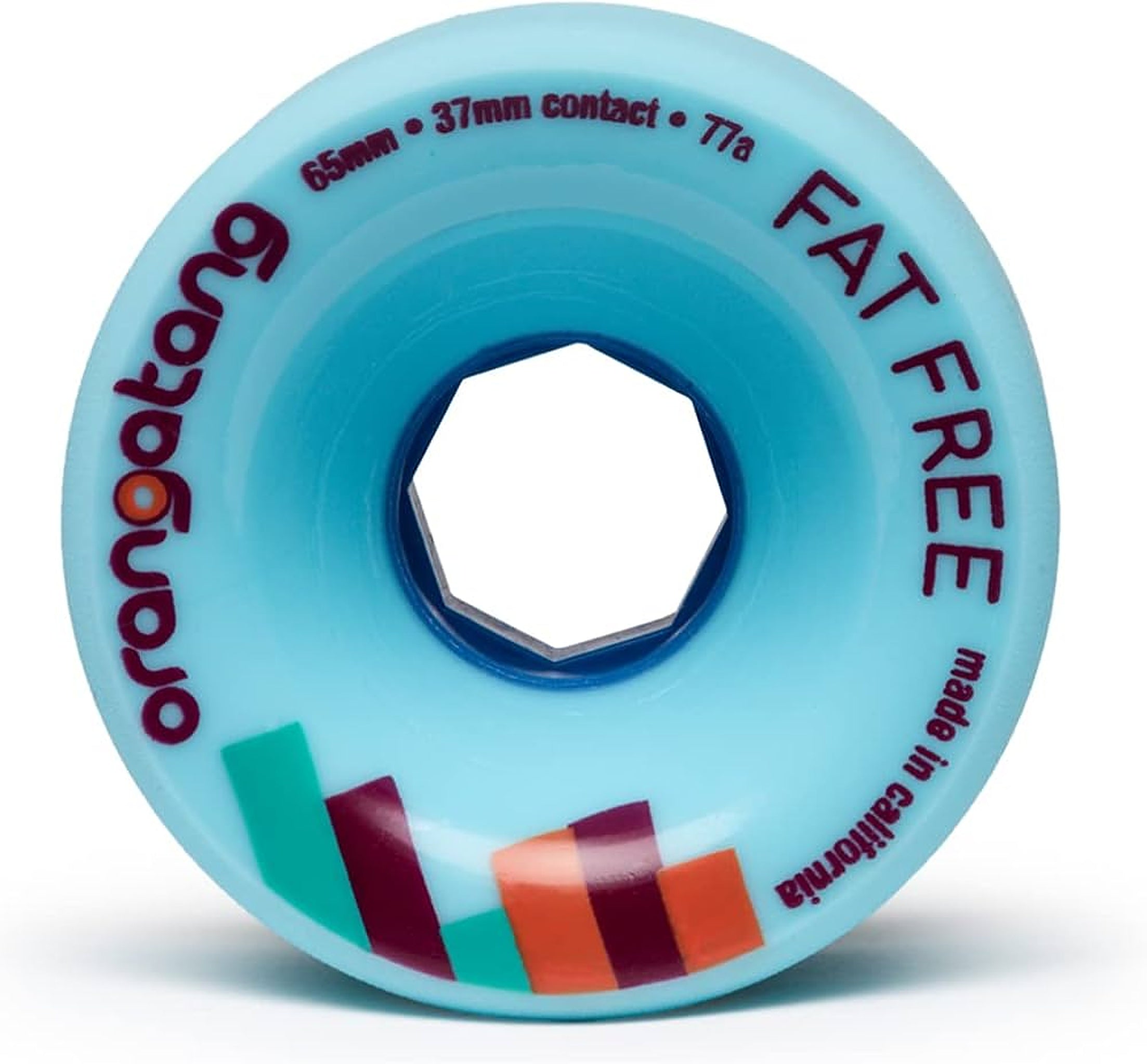 Orangatang Fat Free 65mm (Blau) - 77A