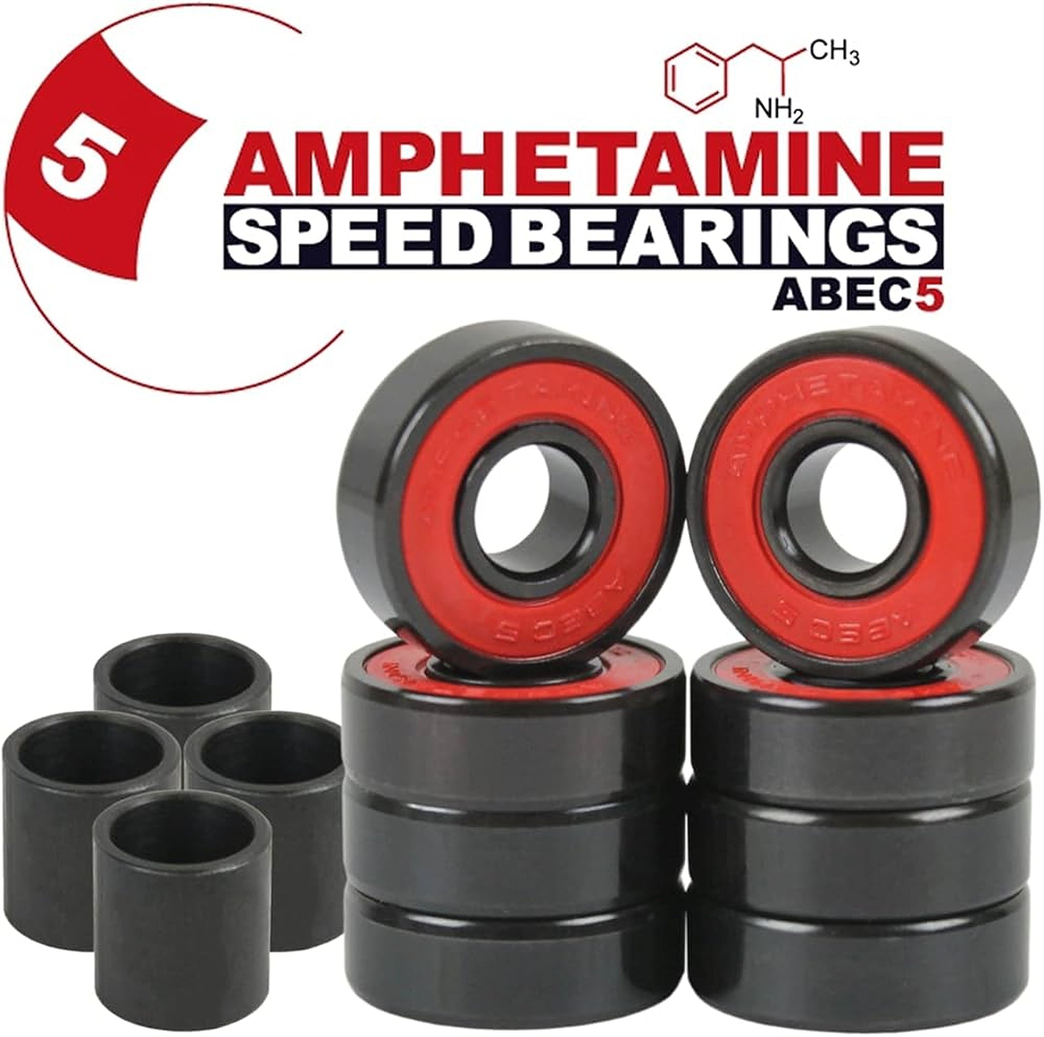 Amphetamine Bearings Skateboard Kugellager ABEC 5