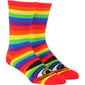 Toy Machine Sect Eye Rainbow Crew Socken - One Size