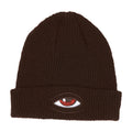 Toy Machine Sect Eye Dock Beanie – Brown (One Size)