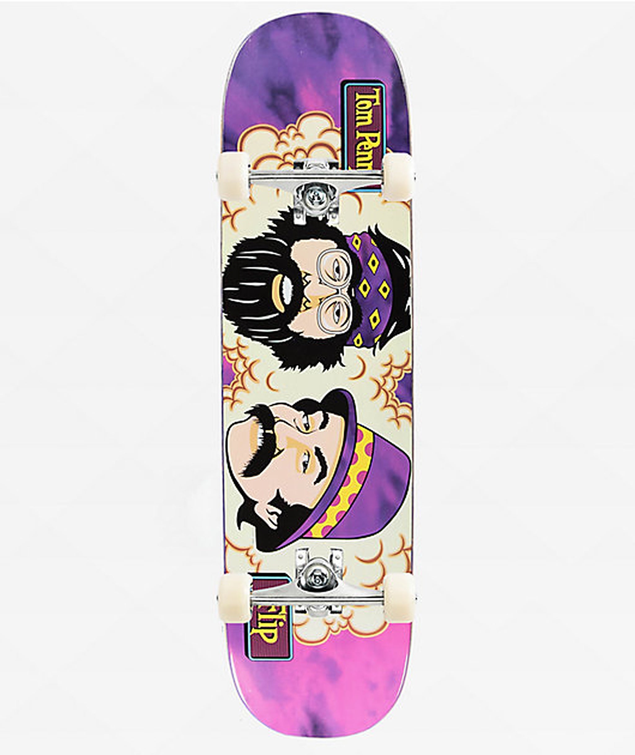 Flip Penny — Toms Friends "Purple Haze" Skateboard-Deck 8.25"