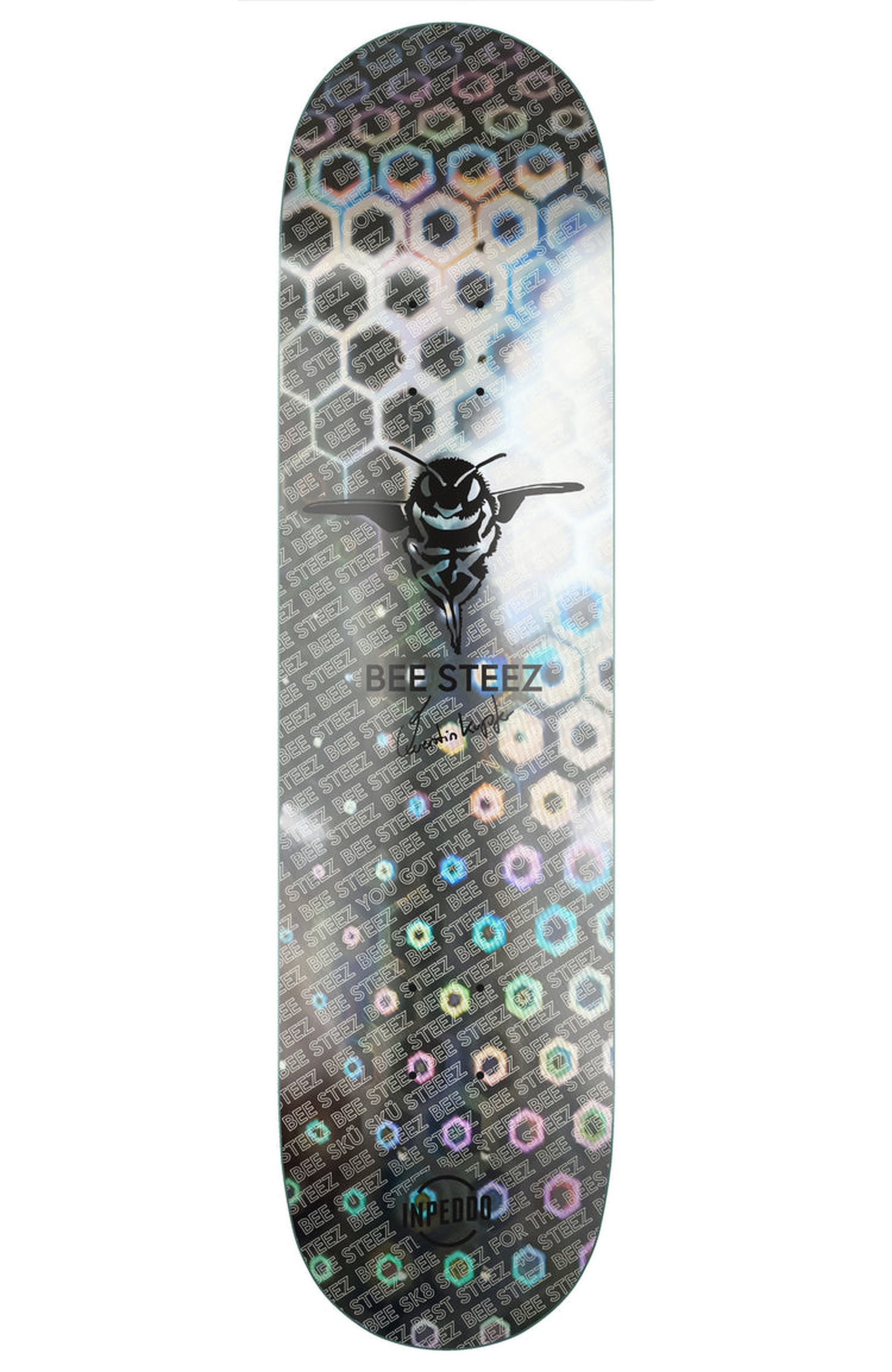 Inpeddo BEE STEEZ Deck (Quentin Kupfer) – Holo / 8.0" (Varianten erhältlich)