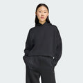 Adidas Off Placed 3‑Streifen Hoodie Schwarz (JX2701) - XS