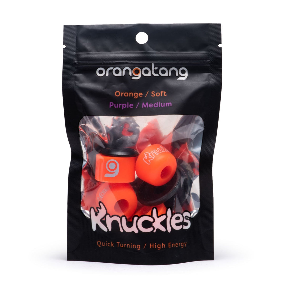 Orangatang Knuckles Soft Bushings (Orange)