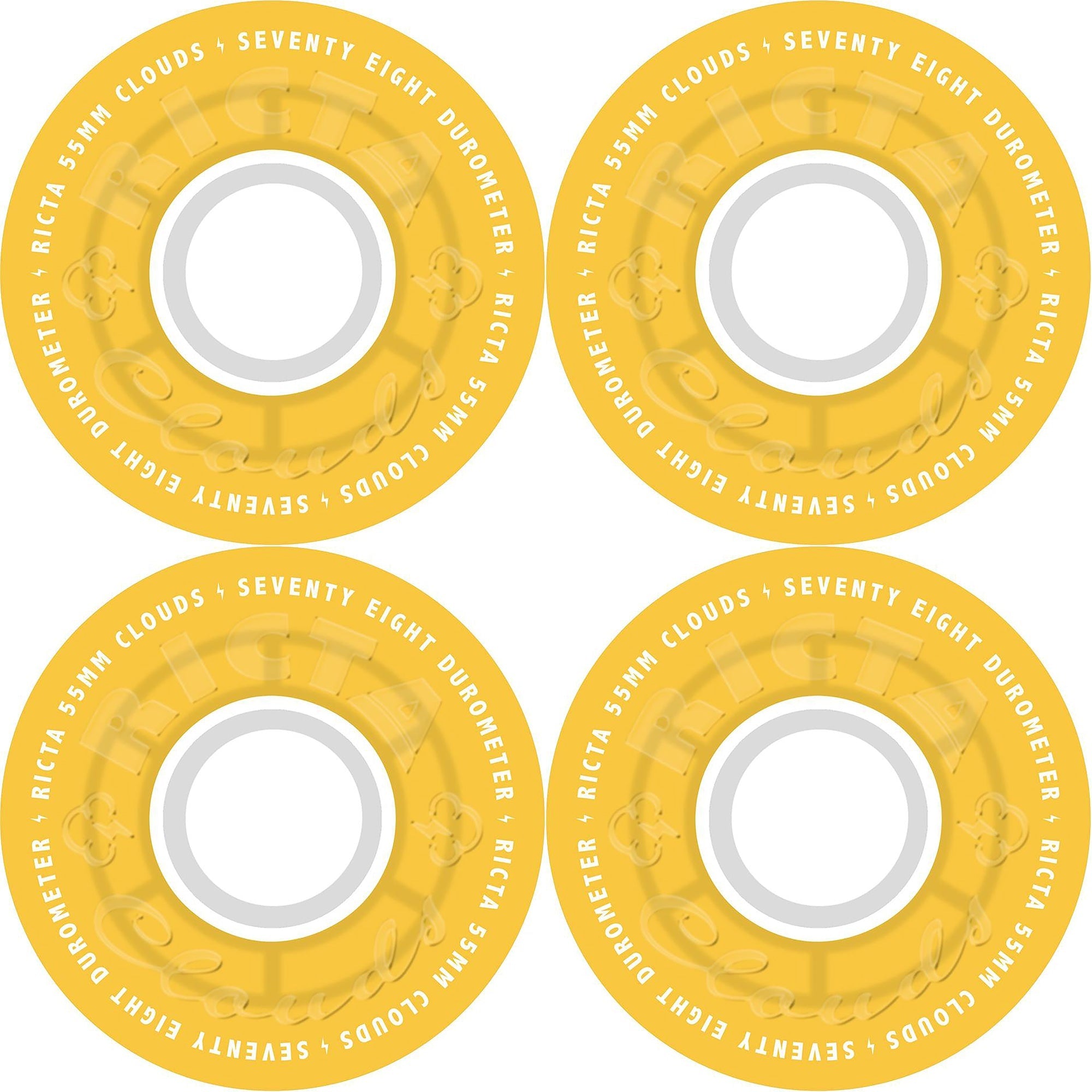 Ricta Clouds 78A Transparent - Citrus, 55mm