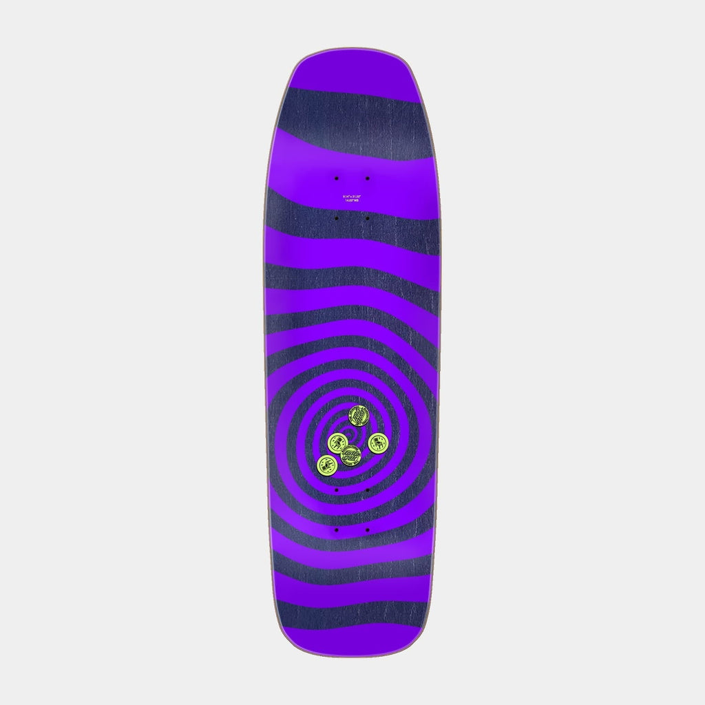 Santa Cruz Delfino Pinball Vision Pro Shaped Deck 9.14"