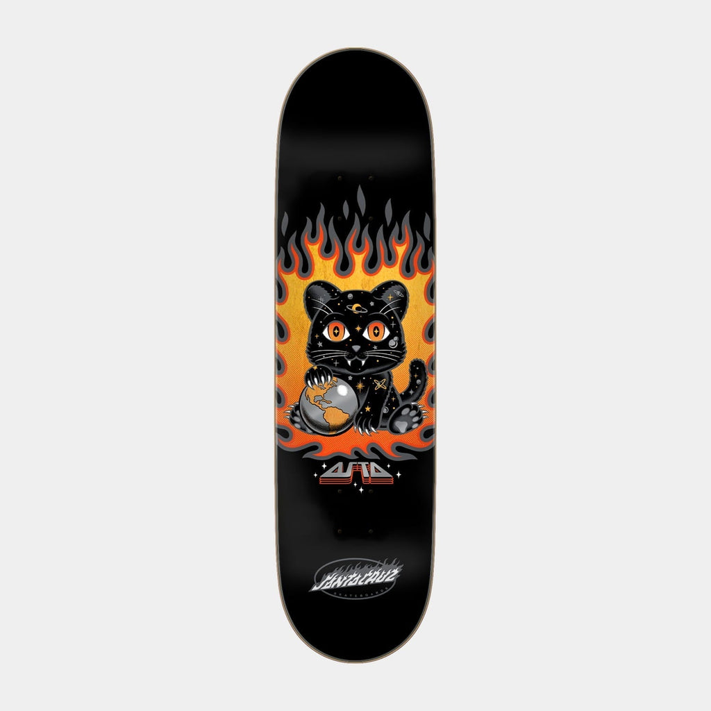 Santa Cruz Asta Space Kitten Twin Pro Skateboard Deck 8.2"