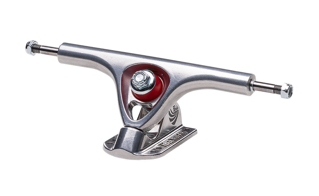 Paris V3 180mm 43° Longboard Trucks Set (Silver Polished)