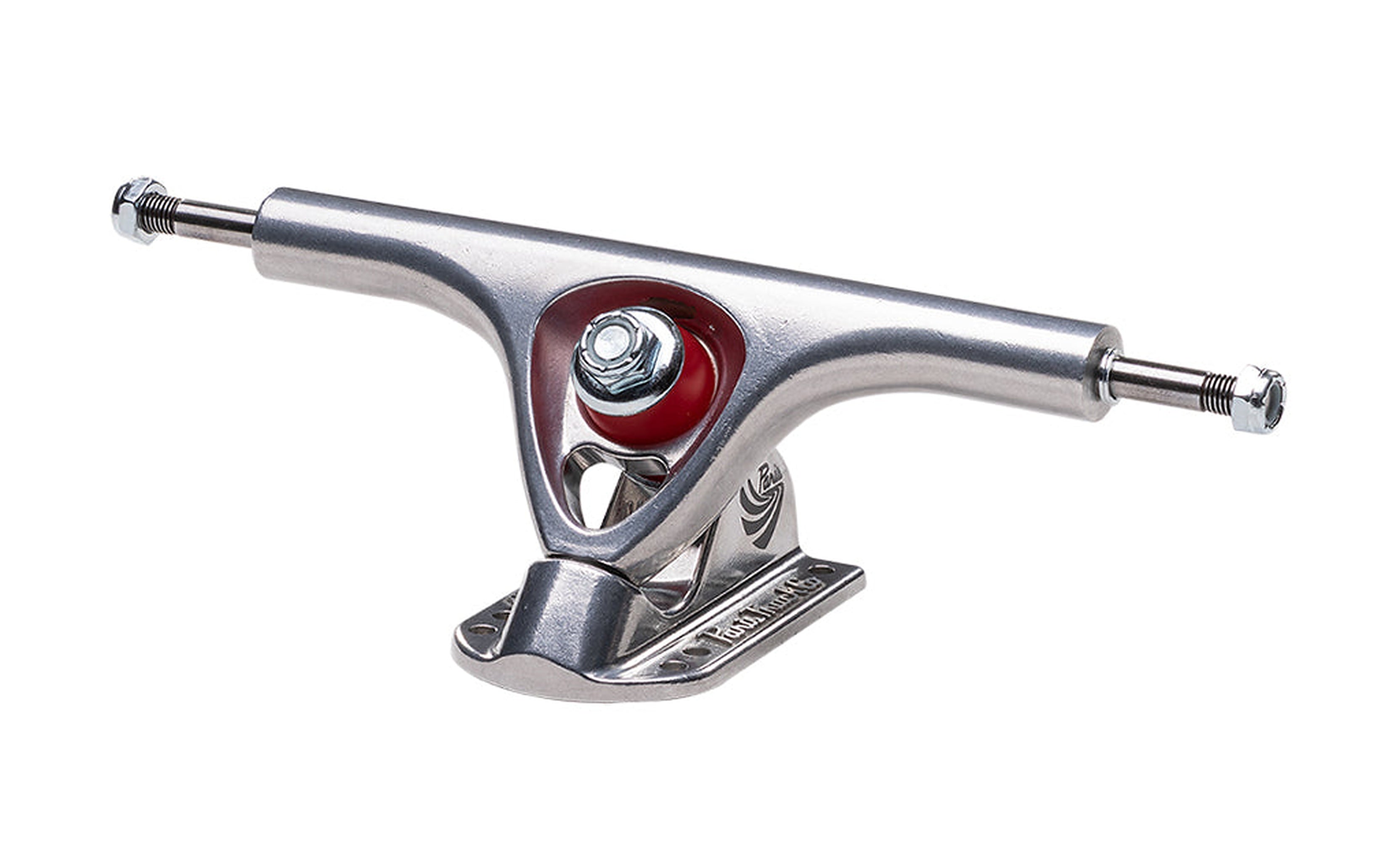 Paris V3 180mm 43° Longboard Trucks Set (Silver Polished)