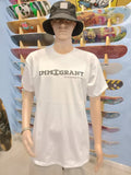 Immigrant Logo Shirt Weiß - M