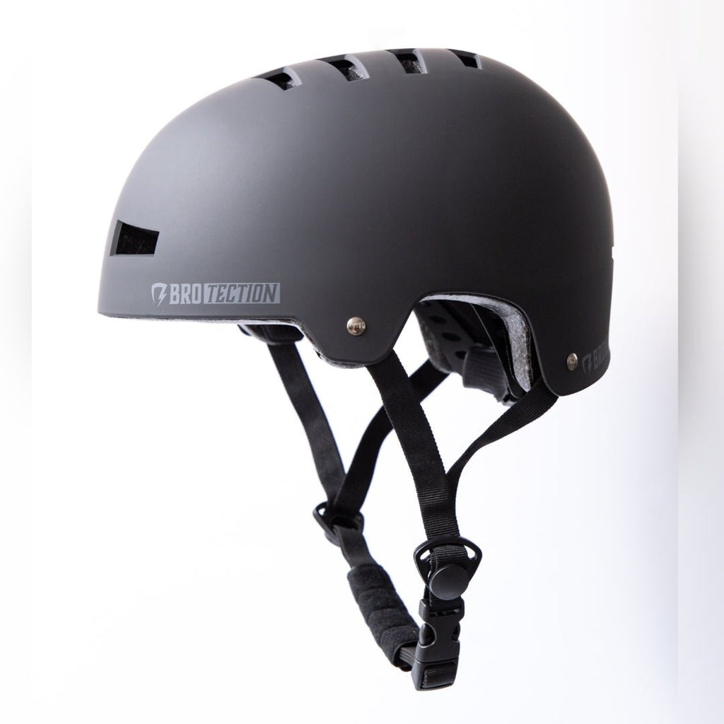 BroTection Skatehelm Schwarz M