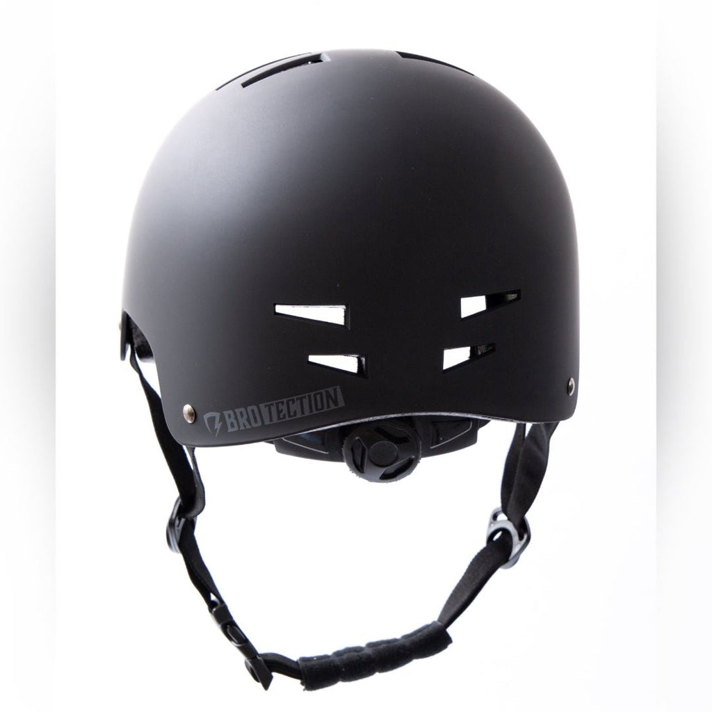 BroTection Skatehelm Schwarz S (48–53 cm)