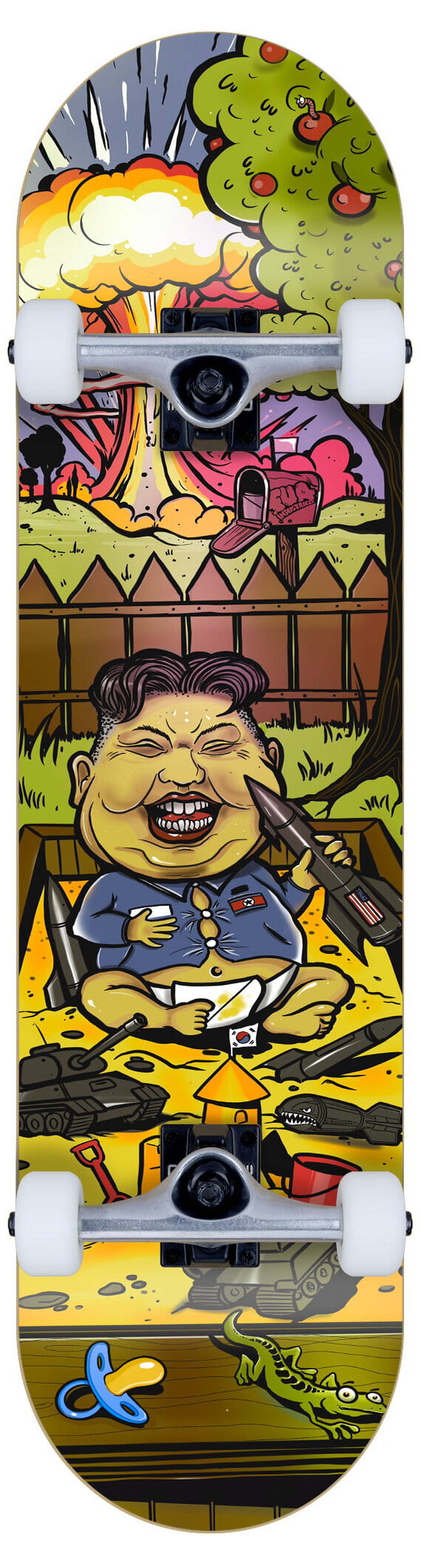 FUA Kim Skateboard Deck 8"