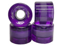 Alva Cruiser Wheels 60 mm Transparent (Purple)