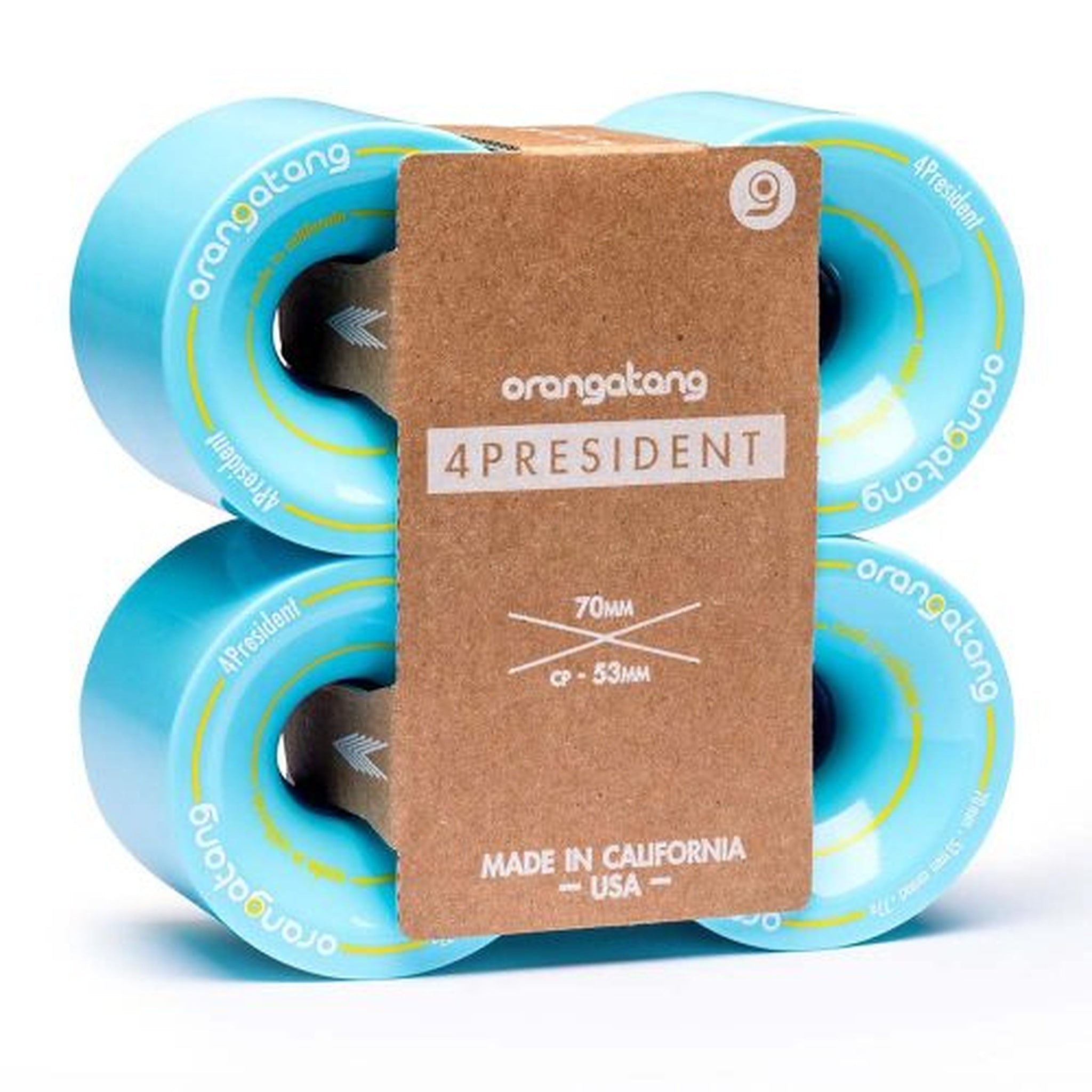 Orangatang 4President 70mm (Blue, 77A)